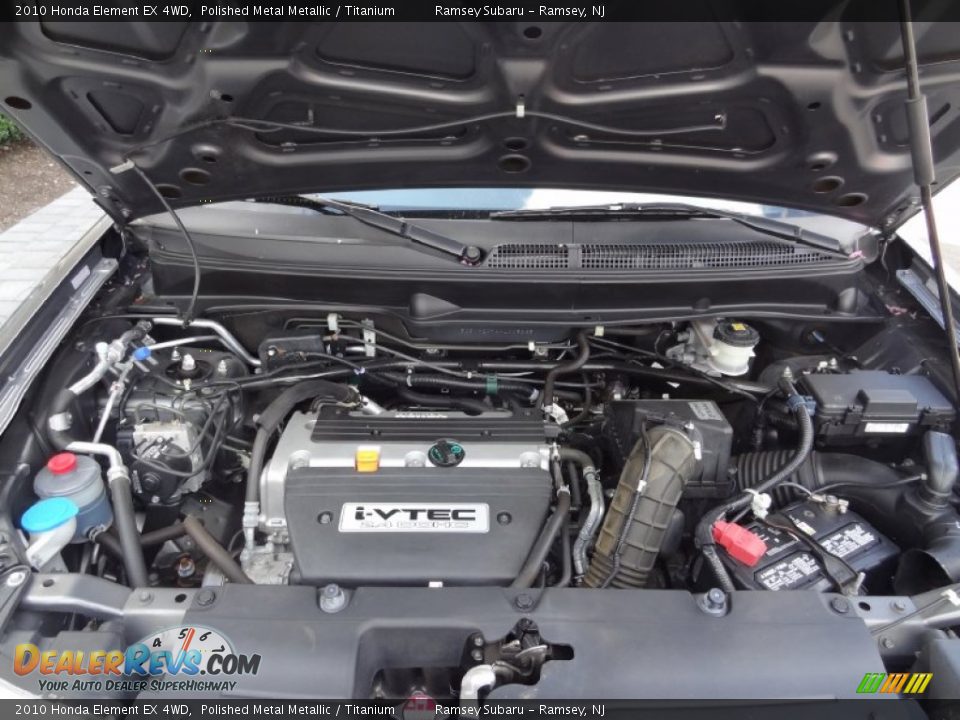 2010 Honda Element EX 4WD Polished Metal Metallic / Titanium Photo #35