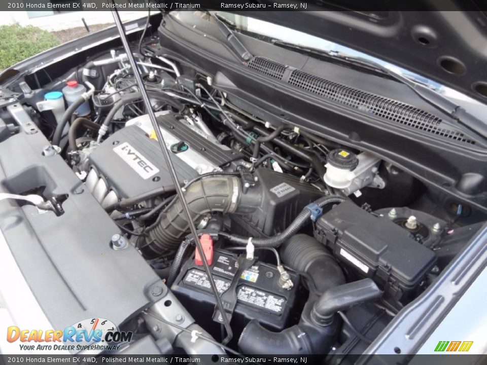 2010 Honda Element EX 4WD Polished Metal Metallic / Titanium Photo #36