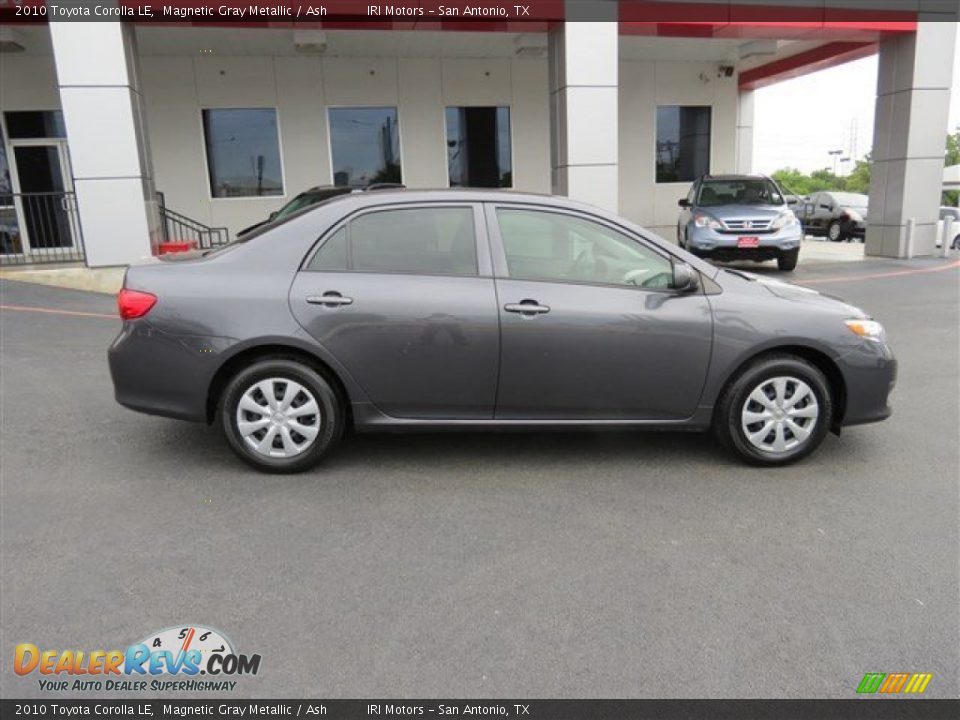 2010 Toyota Corolla LE Magnetic Gray Metallic / Ash Photo #8