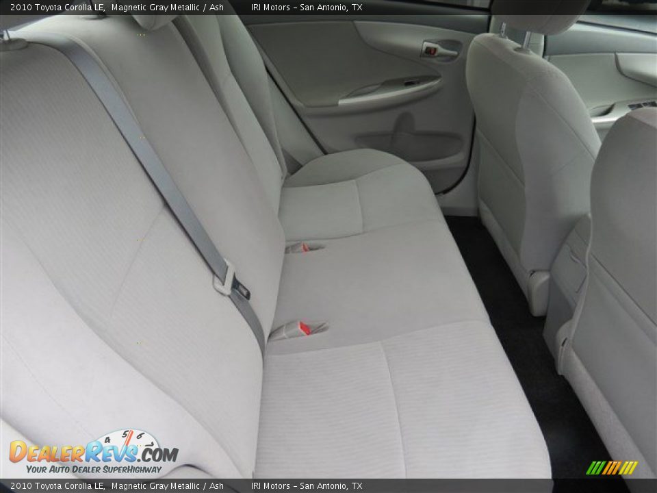 2010 Toyota Corolla LE Magnetic Gray Metallic / Ash Photo #14