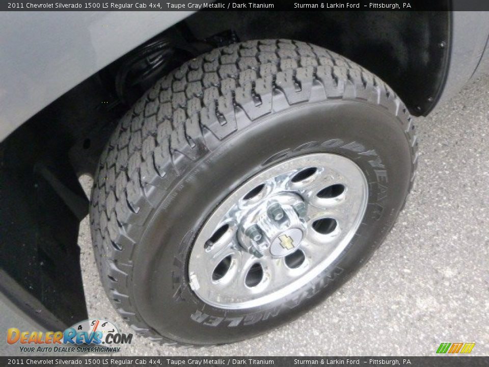 2011 Chevrolet Silverado 1500 LS Regular Cab 4x4 Wheel Photo #7