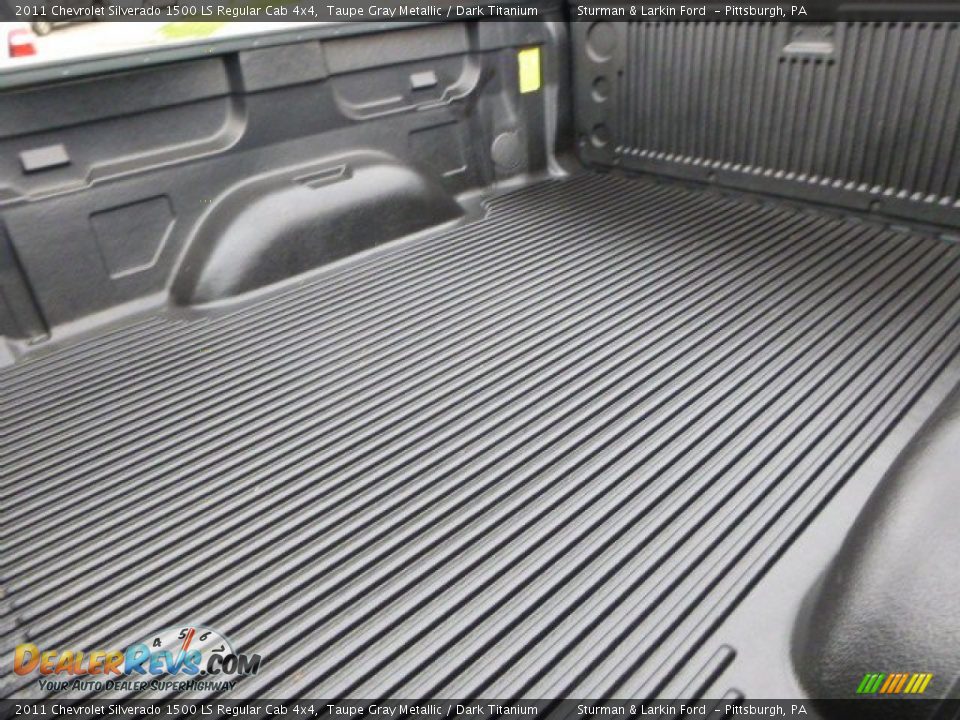 2011 Chevrolet Silverado 1500 LS Regular Cab 4x4 Taupe Gray Metallic / Dark Titanium Photo #8