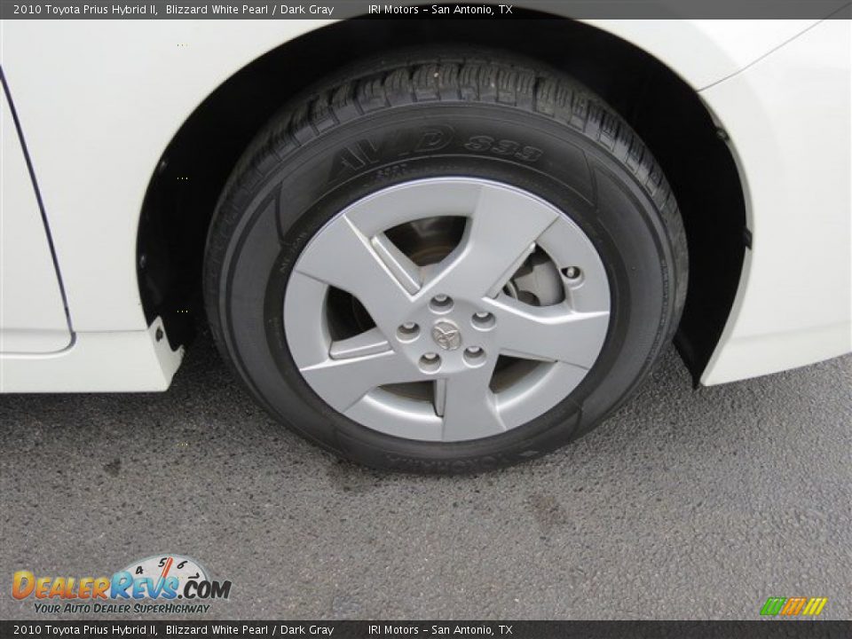 2010 Toyota Prius Hybrid II Blizzard White Pearl / Dark Gray Photo #9