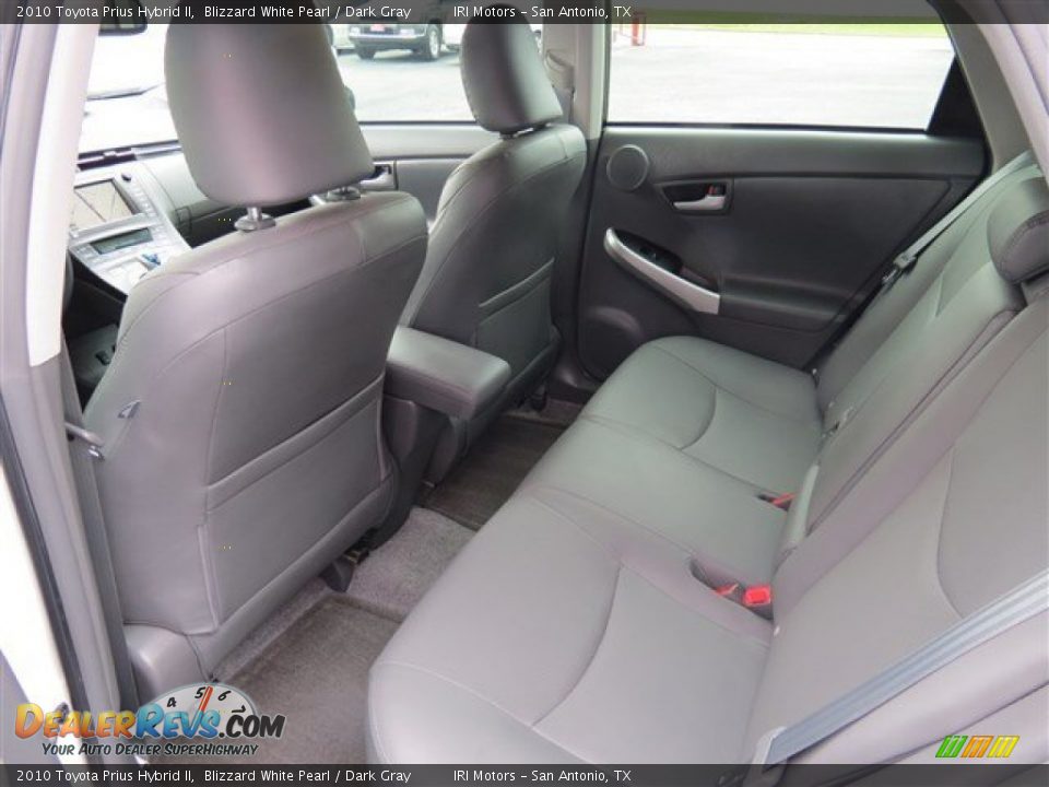 2010 Toyota Prius Hybrid II Blizzard White Pearl / Dark Gray Photo #12