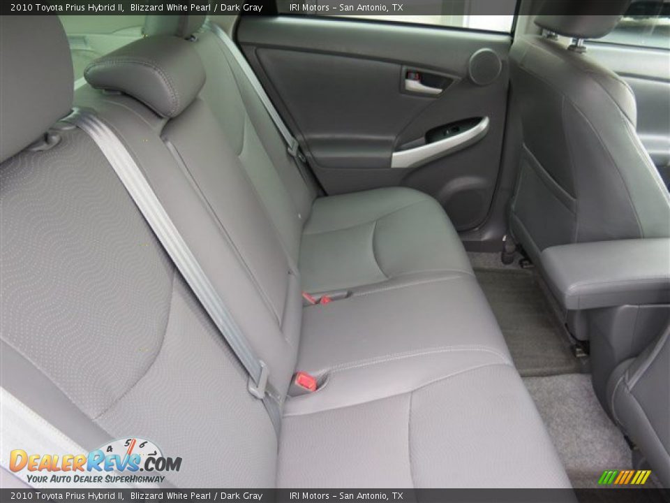 2010 Toyota Prius Hybrid II Blizzard White Pearl / Dark Gray Photo #14