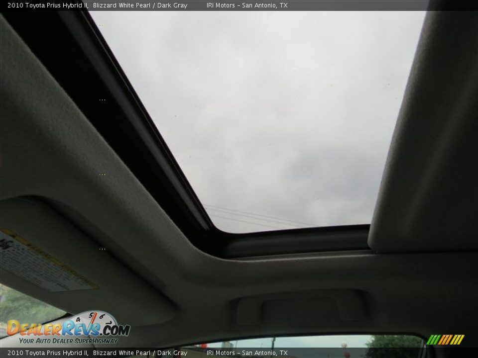 2010 Toyota Prius Hybrid II Blizzard White Pearl / Dark Gray Photo #18