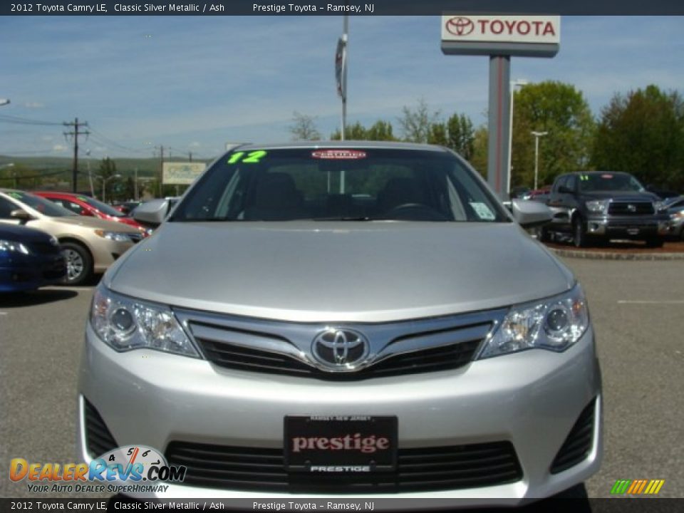2012 Toyota Camry LE Classic Silver Metallic / Ash Photo #2