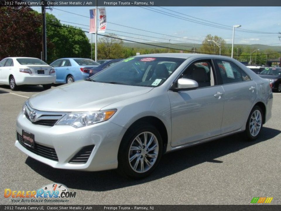 2012 Toyota Camry LE Classic Silver Metallic / Ash Photo #3
