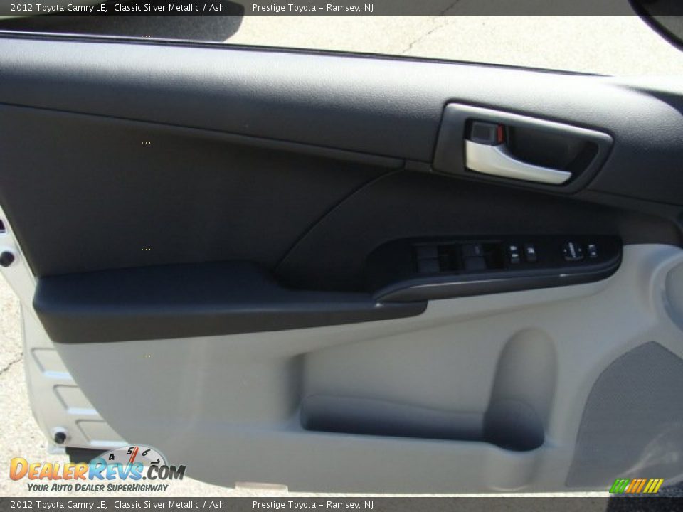 2012 Toyota Camry LE Classic Silver Metallic / Ash Photo #6