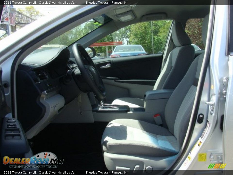 2012 Toyota Camry LE Classic Silver Metallic / Ash Photo #7
