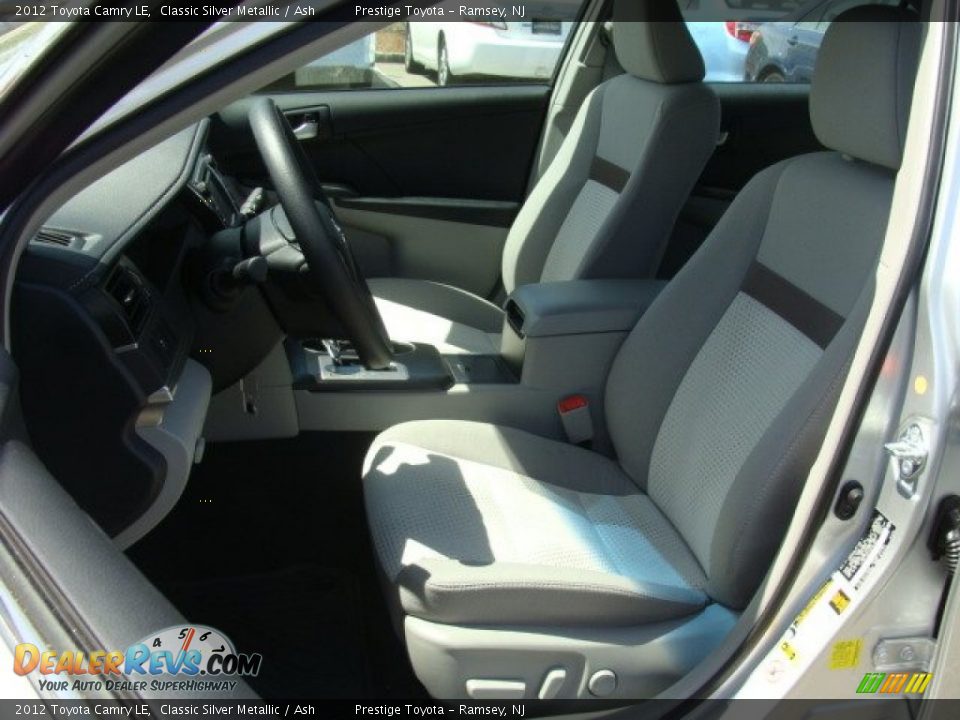 2012 Toyota Camry LE Classic Silver Metallic / Ash Photo #8