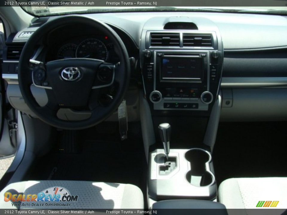 2012 Toyota Camry LE Classic Silver Metallic / Ash Photo #9