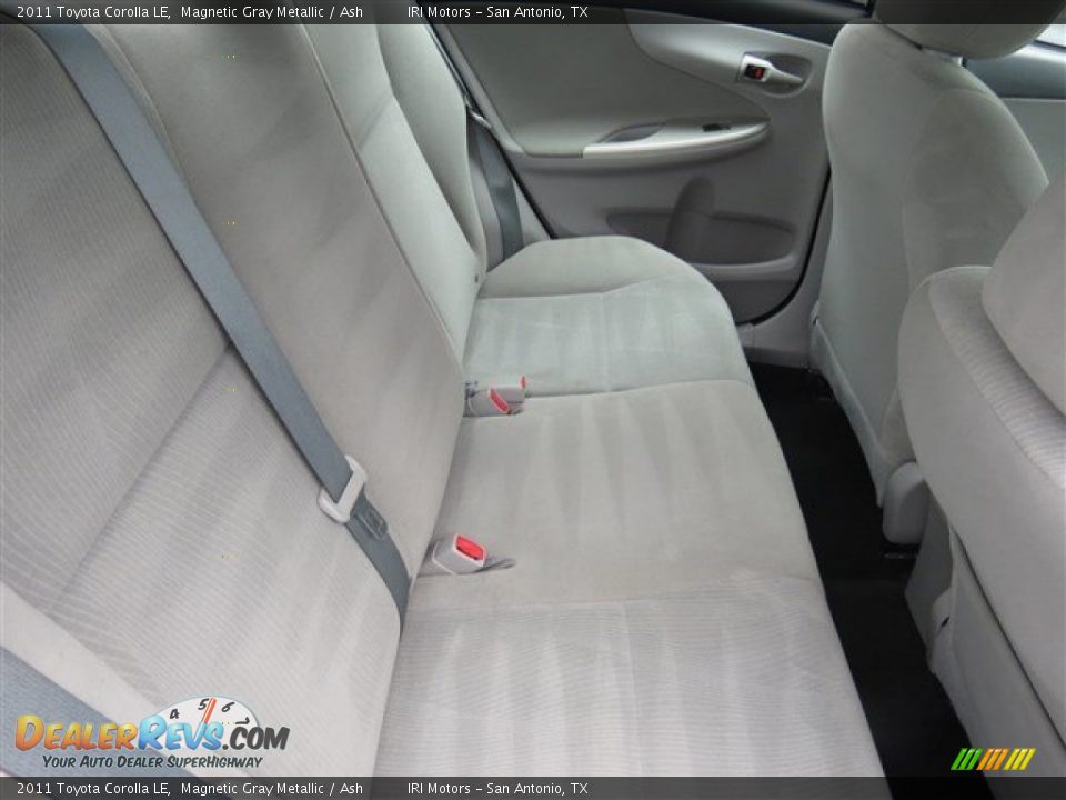 2011 Toyota Corolla LE Magnetic Gray Metallic / Ash Photo #14