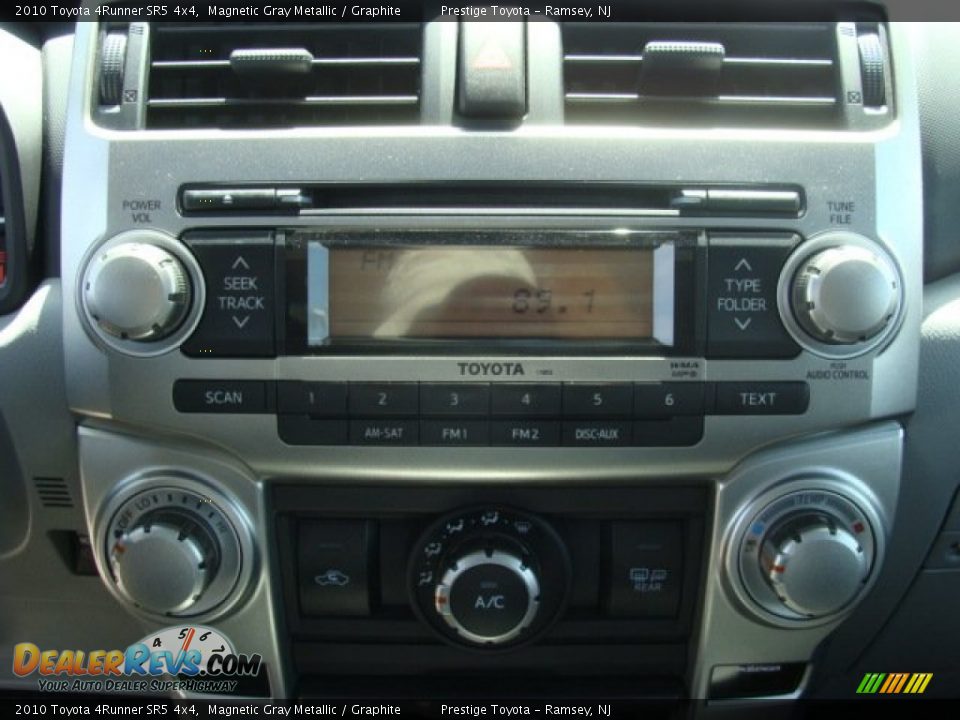 2010 Toyota 4Runner SR5 4x4 Magnetic Gray Metallic / Graphite Photo #11