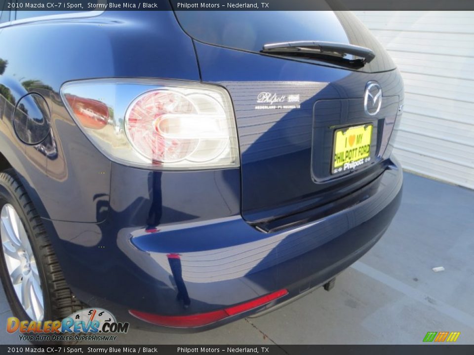 2010 Mazda CX-7 i Sport Stormy Blue Mica / Black Photo #20