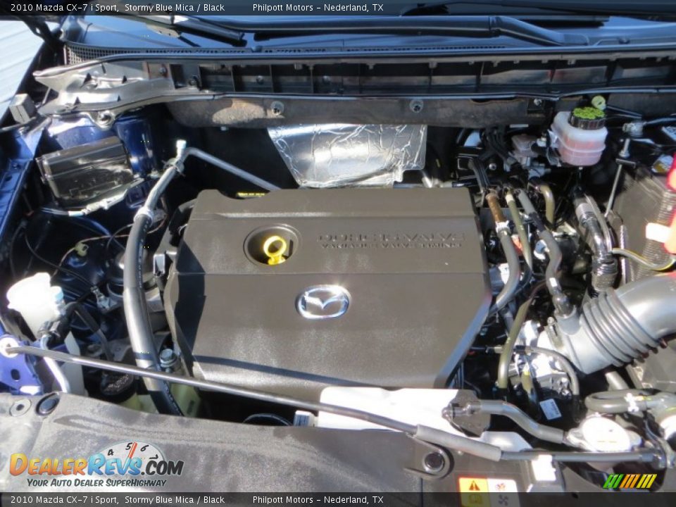2010 Mazda CX-7 i Sport Stormy Blue Mica / Black Photo #22