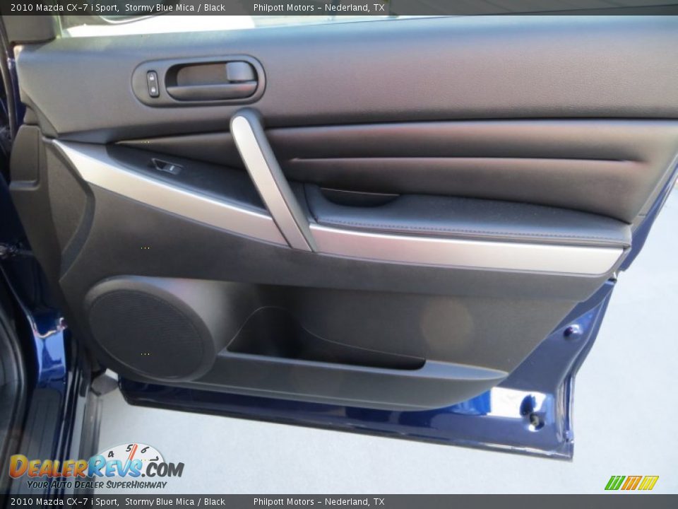 2010 Mazda CX-7 i Sport Stormy Blue Mica / Black Photo #23