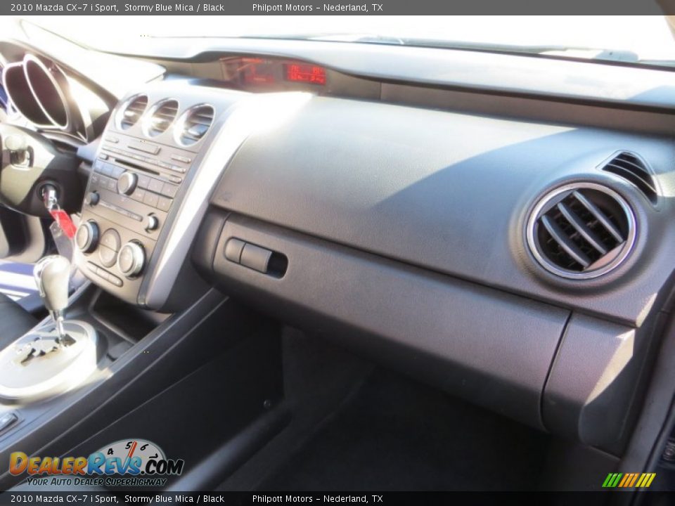 2010 Mazda CX-7 i Sport Stormy Blue Mica / Black Photo #24