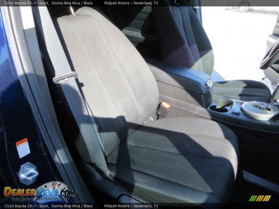 2010 Mazda CX-7 i Sport Stormy Blue Mica / Black Photo #25