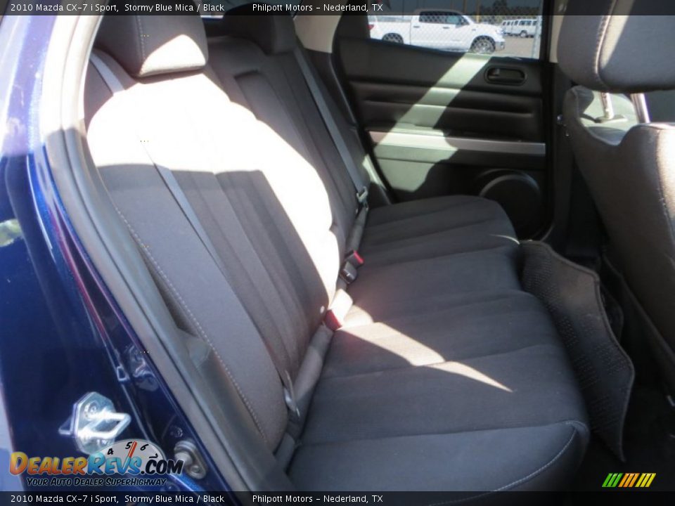 2010 Mazda CX-7 i Sport Stormy Blue Mica / Black Photo #27