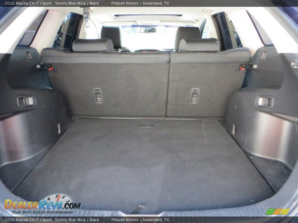 2010 Mazda CX-7 i Sport Stormy Blue Mica / Black Photo #28