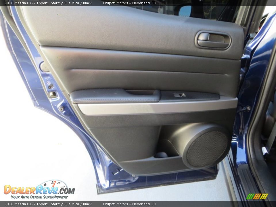 2010 Mazda CX-7 i Sport Stormy Blue Mica / Black Photo #29