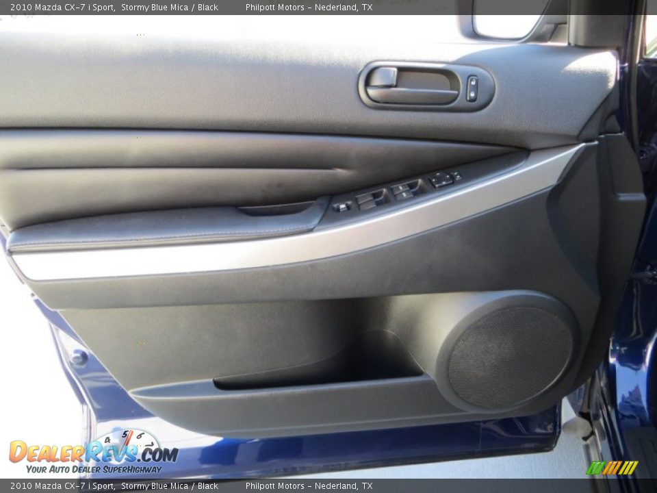 2010 Mazda CX-7 i Sport Stormy Blue Mica / Black Photo #31
