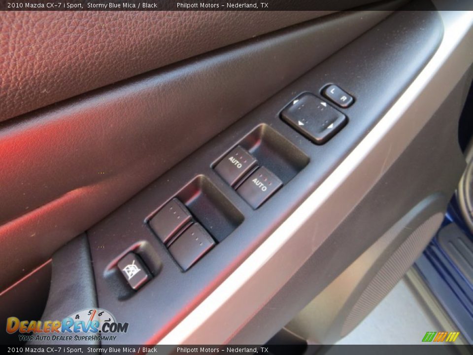2010 Mazda CX-7 i Sport Stormy Blue Mica / Black Photo #32