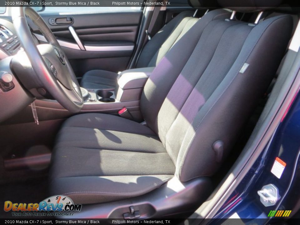 2010 Mazda CX-7 i Sport Stormy Blue Mica / Black Photo #33