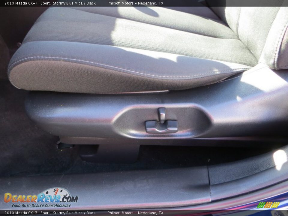2010 Mazda CX-7 i Sport Stormy Blue Mica / Black Photo #34