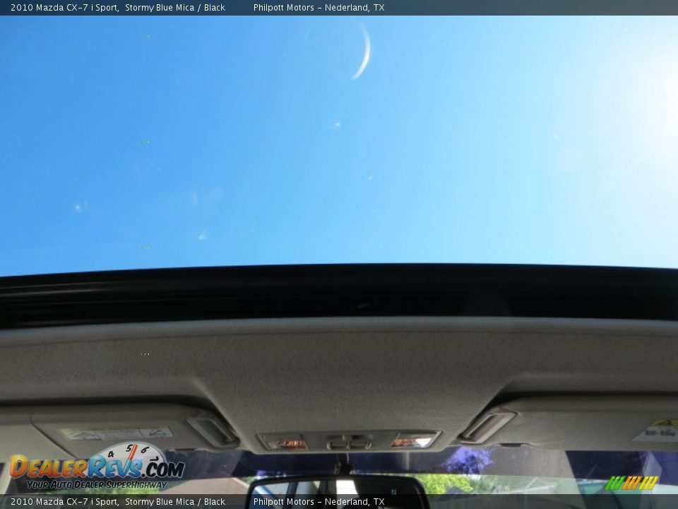 2010 Mazda CX-7 i Sport Stormy Blue Mica / Black Photo #35
