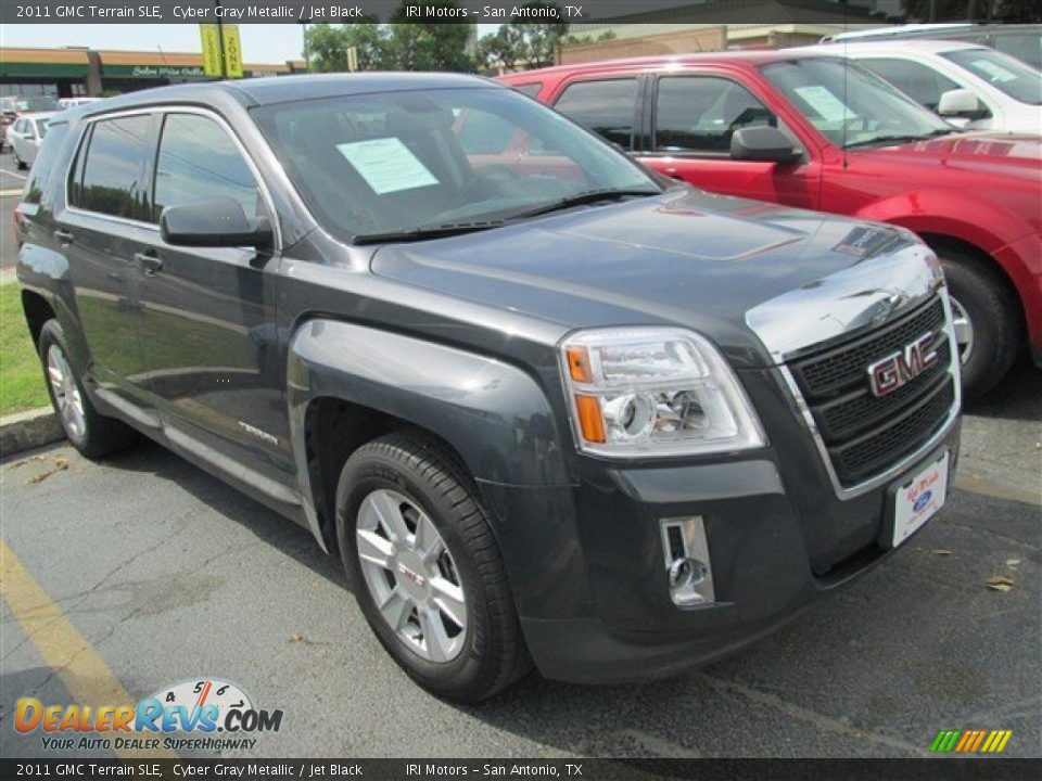 2011 GMC Terrain SLE Cyber Gray Metallic / Jet Black Photo #1