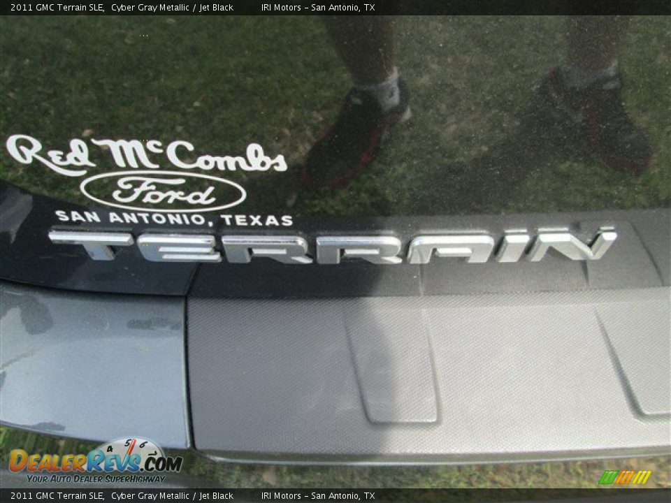 2011 GMC Terrain SLE Cyber Gray Metallic / Jet Black Photo #2