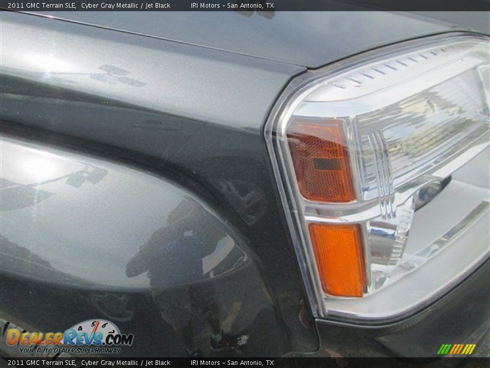 2011 GMC Terrain SLE Cyber Gray Metallic / Jet Black Photo #3