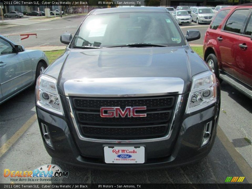 2011 GMC Terrain SLE Cyber Gray Metallic / Jet Black Photo #4