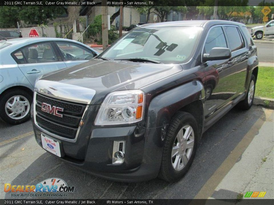 2011 GMC Terrain SLE Cyber Gray Metallic / Jet Black Photo #5