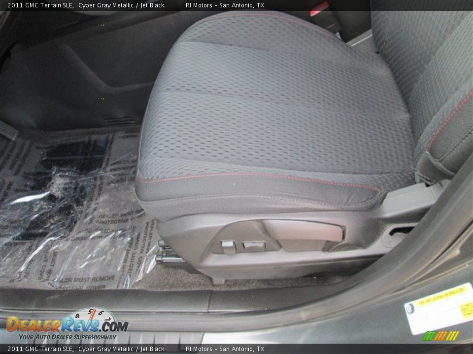 2011 GMC Terrain SLE Cyber Gray Metallic / Jet Black Photo #7