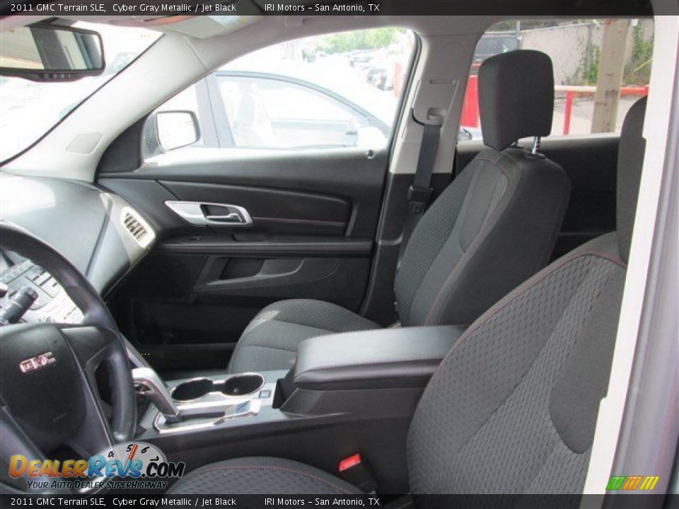 2011 GMC Terrain SLE Cyber Gray Metallic / Jet Black Photo #8