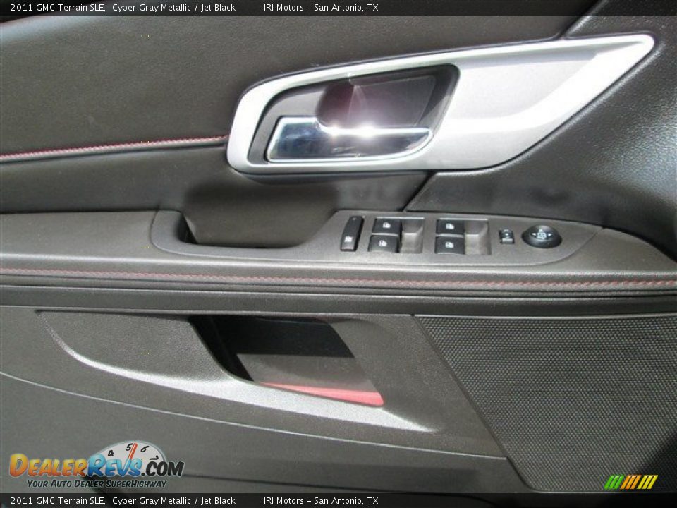 2011 GMC Terrain SLE Cyber Gray Metallic / Jet Black Photo #11