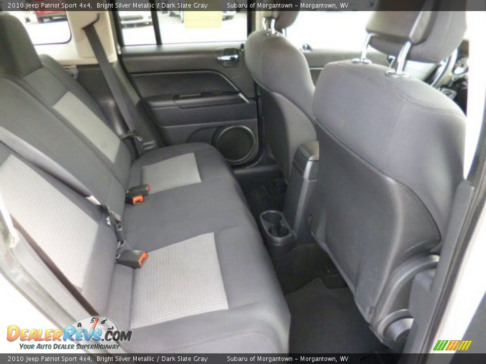 2010 Jeep Patriot Sport 4x4 Bright Silver Metallic / Dark Slate Gray Photo #5