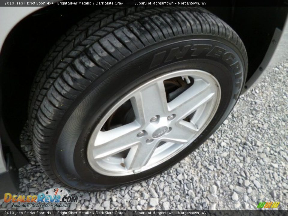 2010 Jeep Patriot Sport 4x4 Bright Silver Metallic / Dark Slate Gray Photo #13