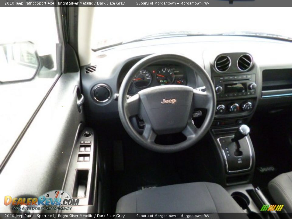 2010 Jeep Patriot Sport 4x4 Bright Silver Metallic / Dark Slate Gray Photo #16