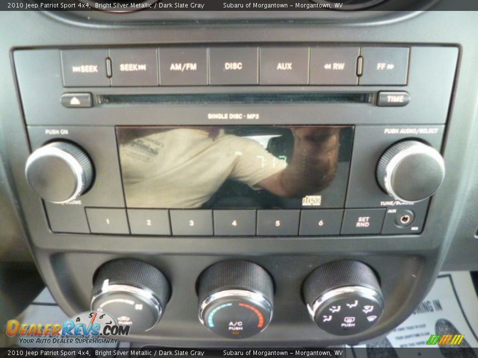 2010 Jeep Patriot Sport 4x4 Bright Silver Metallic / Dark Slate Gray Photo #19