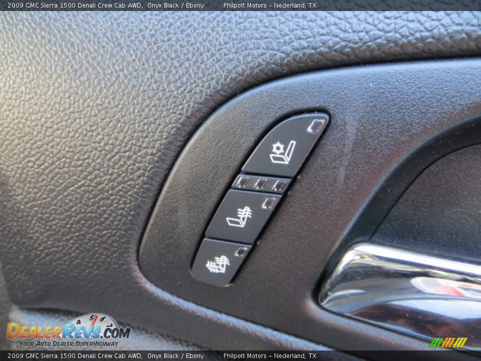 2009 GMC Sierra 1500 Denali Crew Cab AWD Onyx Black / Ebony Photo #24