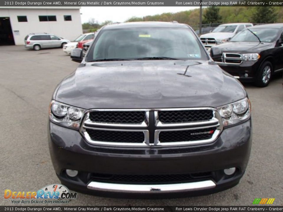 2013 Dodge Durango Crew AWD Mineral Gray Metallic / Dark Graystone/Medium Graystone Photo #3