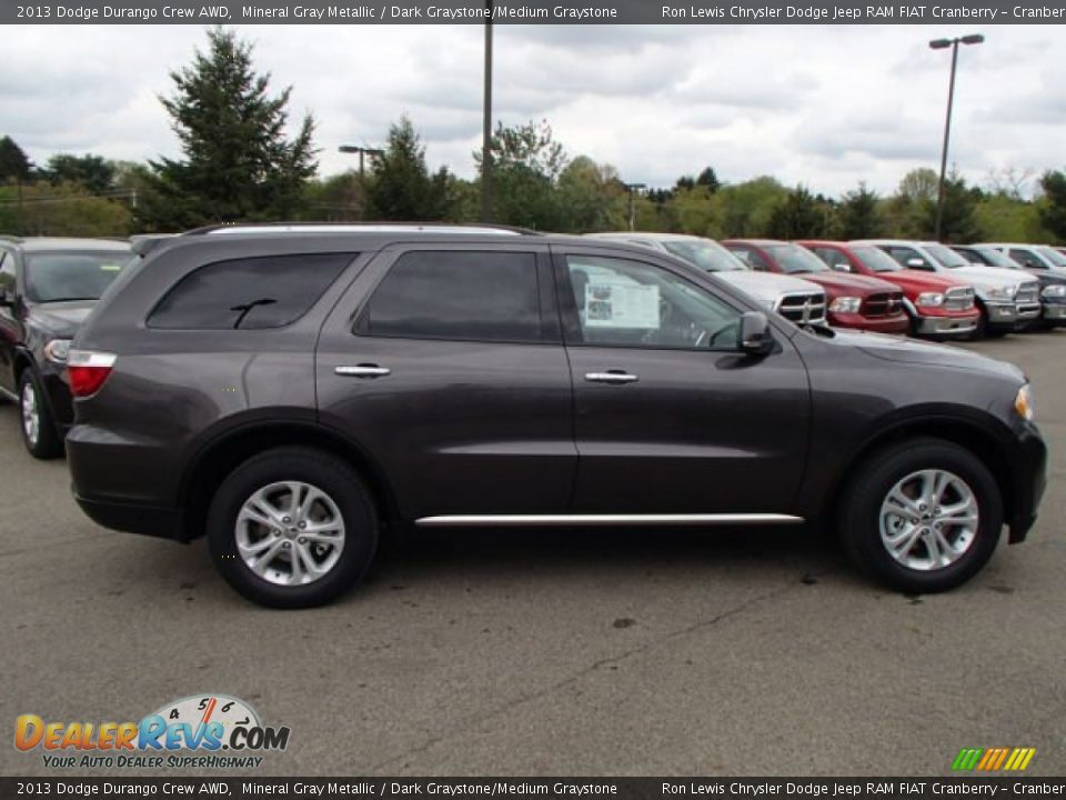 Mineral Gray Metallic 2013 Dodge Durango Crew AWD Photo #5