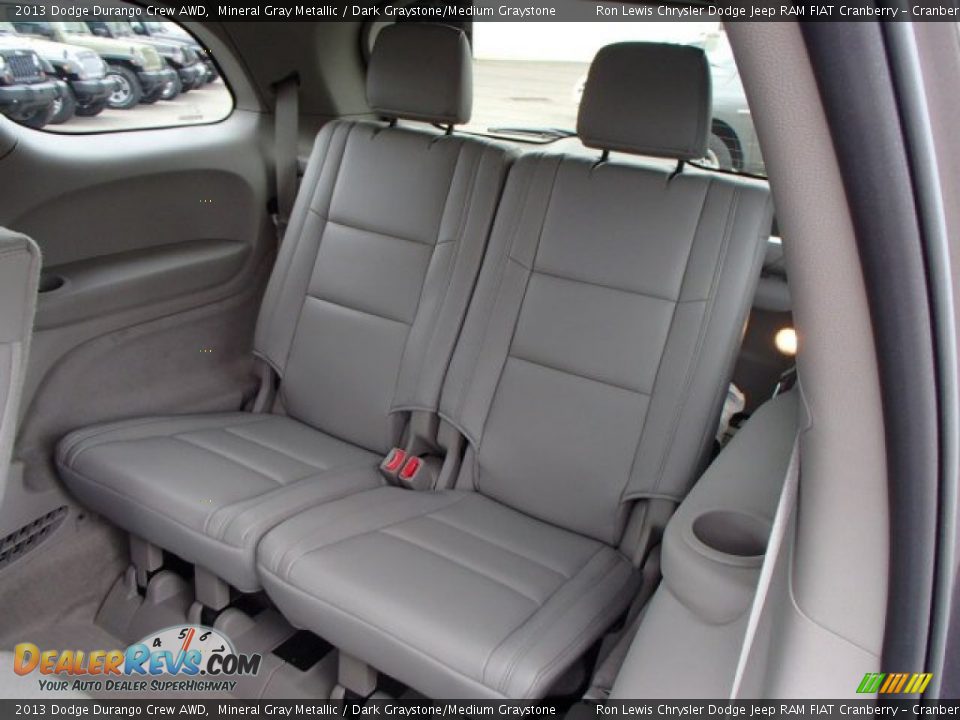 2013 Dodge Durango Crew AWD Mineral Gray Metallic / Dark Graystone/Medium Graystone Photo #14