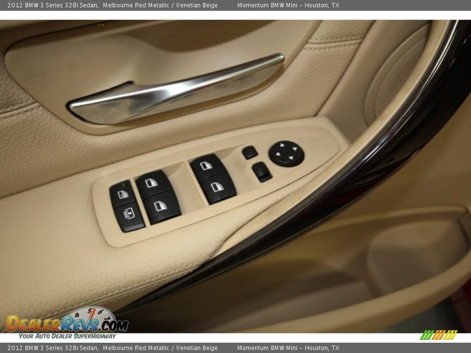 2012 BMW 3 Series 328i Sedan Melbourne Red Metallic / Venetian Beige Photo #16