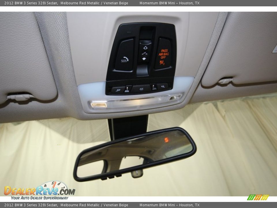2012 BMW 3 Series 328i Sedan Melbourne Red Metallic / Venetian Beige Photo #20