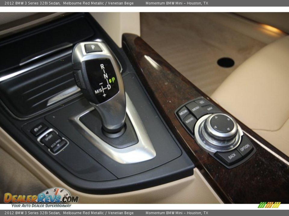 2012 BMW 3 Series 328i Sedan Melbourne Red Metallic / Venetian Beige Photo #24